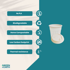 Tasse à café Americano et couvercle